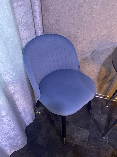 Стул на металлокаркасе Gabi gray / black фото покупателя 569