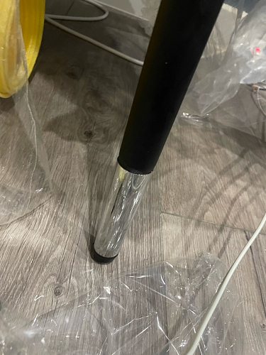 Стул на металлокаркасе Gabi 1 light purple / black фото покупателя 527