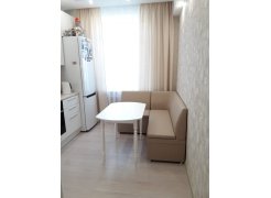 Кухонный диван Уют угловой экокожа белый левый фото покупателя 6