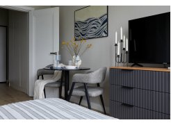 Стул на металлокаркасе Twin gray / black фото покупателя 10