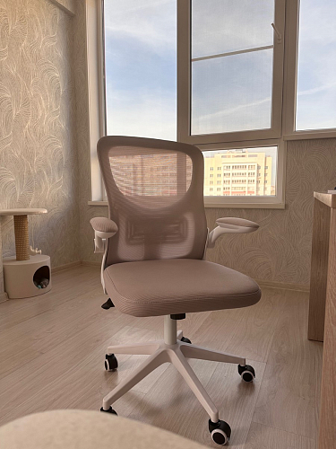 Компьютерное кресло Konfi gray / blue / white фото покупателя 177