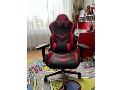 Компьютерное кресло Racer черное / оранжевое фото покупателя 79