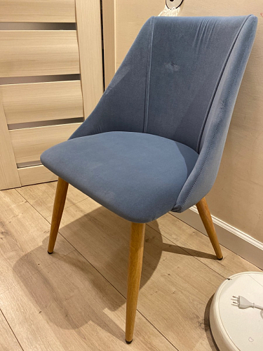 Стул на металлокаркасе Morgan dark gray фото покупателя 4