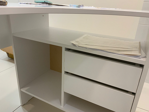 Письменный стол СПм-25 правый белый фото покупателя 7