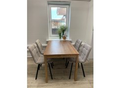 Стул на металлокаркасе Чилли розовый / черный каркас фото покупателя 377