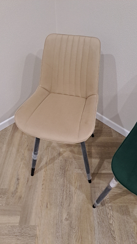 Комплект стульев Вейв 4 шт светло-серый / черный фото покупателя 226