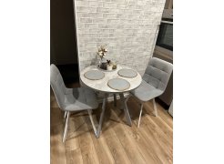 Стул на металлокаркасе Чилли розовый / черный каркас фото покупателя 260