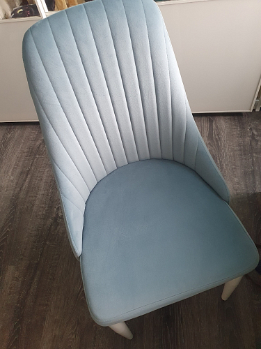 Стул на металлокаркасе Kora green / black фото покупателя 116