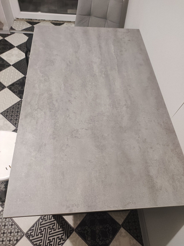 Деревянный стол Лота Лофт 140х80 черный матовый / бетон светлый фото покупателя 896