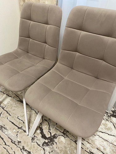 Комплект стульев Чилли 2 шт бежевый / черный фото покупателя 329