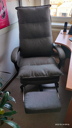 Компьютерное кресло Rapid голубое фото покупателя 28