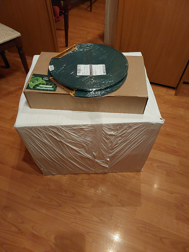 Стул на металлокаркасе Чилли зеленый / черный фото покупателя 875