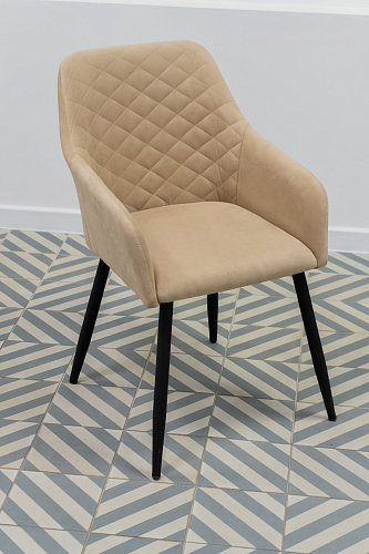 Кресло Стив светло-серый / белый из шоурума 1