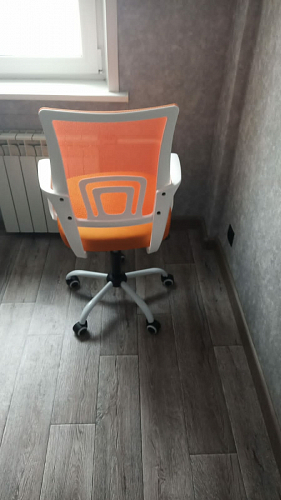 Компьютерное кресло Ergoplus light gray / white фото покупателя 45