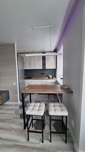 Барный стул Лофт линкольн белый / белый матовый фото покупателя 50