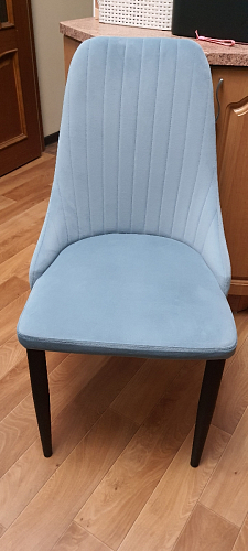 Стул на металлокаркасе Kora dark gray / black фото покупателя 224