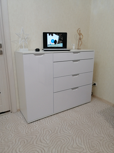 Комод Кастор дуб сонома / мокко фото покупателя 10