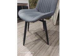 Стул на металлокаркасе Седа К крутящийся светло-серый  / белый фото покупателя 298