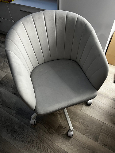 Компьютерное кресло Тибо светло-коричневый / белый фото покупателя 140