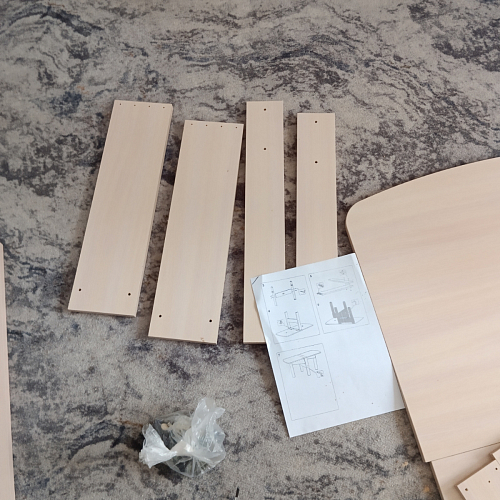 Стол-книжка СтК6 венге высота 54 см фото покупателя 93