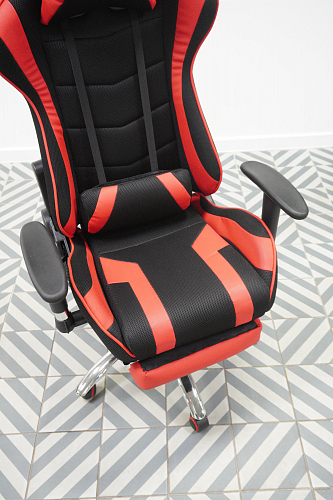 Компьютерное кресло Kano 1 light blue / black из шоурума 3