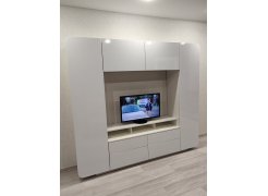 Готовая гостиная Румба белый / белый глянец  - Уцененный экземпляр фото покупателя 102