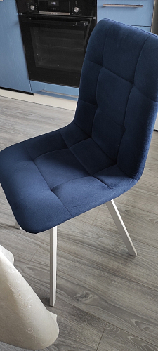 Комплект стульев Чилли 4 шт темно-серый / черный фото покупателя 82