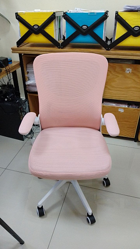 Компьютерное кресло Konfi light gray / blue / white фото покупателя 135