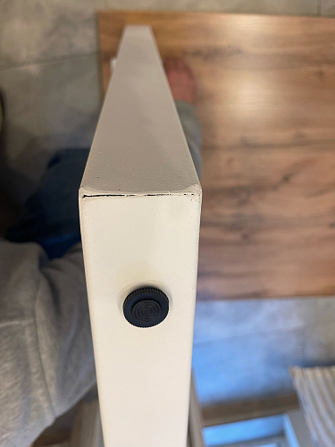 Стол Лота Лофт 120 32 мм бетон / черный матовый фото покупателя 615