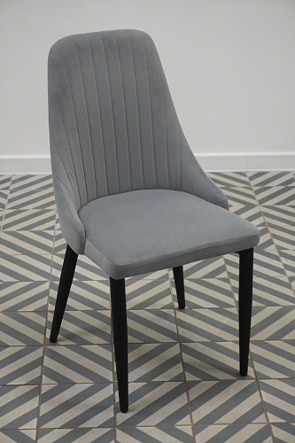 Стул на металлокаркасе Kora beige / black из шоурума 12