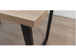Стол Лота Лофт 120 25 мм дуб делано темный / черный матовый фото покупателя 459