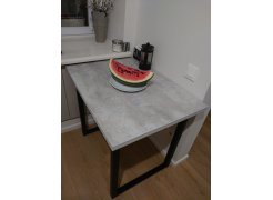 Стол Форли дуб велингтон / черный матовый фото покупателя 61