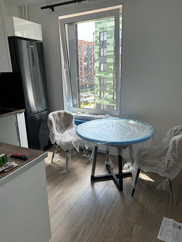 Стул на металлокаркасе Алиссум velutto 05 / белый фото покупателя 1