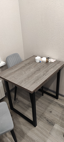 Стол Форли дуб рошелье / черный матовый фото покупателя 46