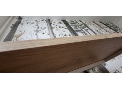 Письменный стол Битти Лофт 116х60х75 дуб вотан / черный матовый фото покупателя 49