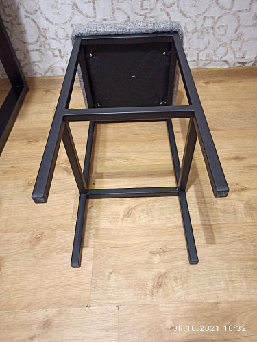 Барный стул Лофт линкольн белый / белый матовый фото покупателя 190