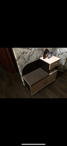 Обувница Аврора дуб млечный / венге фото покупателя 166