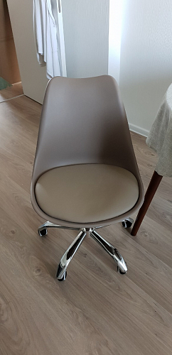 Компьютерное кресло Kolin с подушкой clear / white фото покупателя 148