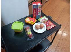 Столик сервировочный SC-5119 складной черный фото покупателя 24