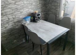Стол Центавр бетон / графит фото покупателя 70