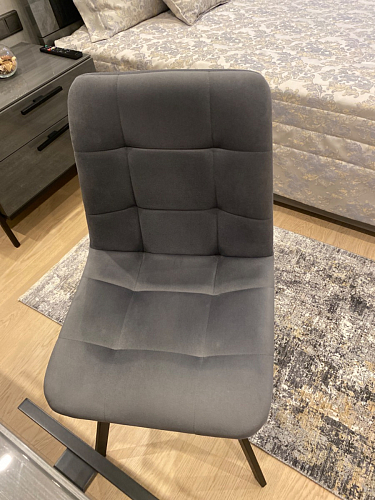 Стул на металлокаркасе Чилли зеленый / черный фото покупателя 911