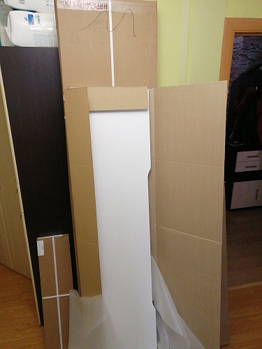 Шкаф Валирия ШК 031 анкор / белый глянец фото покупателя 1