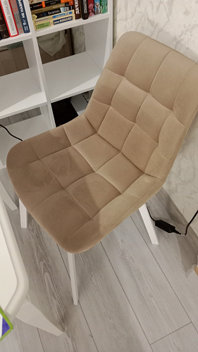 Стул на металлокаркасе Челси К бирюзовый / черный фото покупателя 74