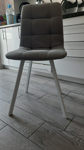 Комплект стульев Чилли 2 шт бежевый / черный фото покупателя 815