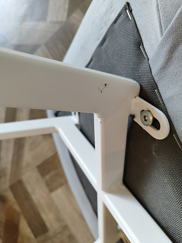 Стул на металлокаркасе Чилли зеленый / белый каркас фото покупателя 444