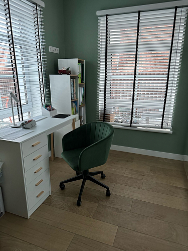 Компьютерное кресло Тибо confetti chocolate / белый фото покупателя 19