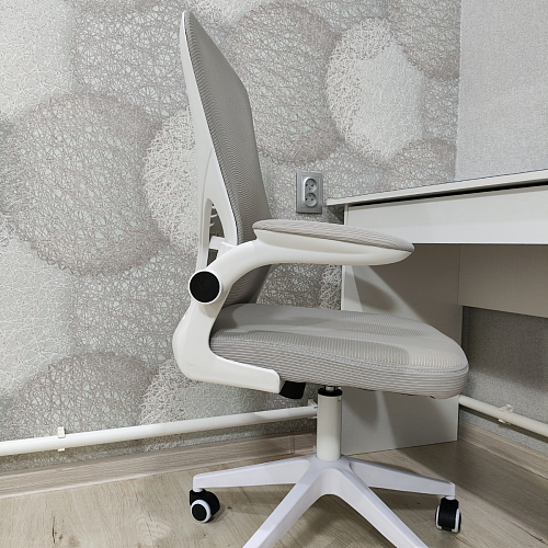 Компьютерное кресло Konfi gray / blue / white фото покупателя 249