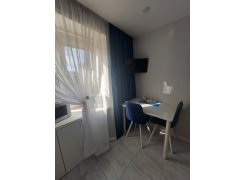 Стул на металлокаркасе Чилли синяя ткань / белый фото покупателя 102