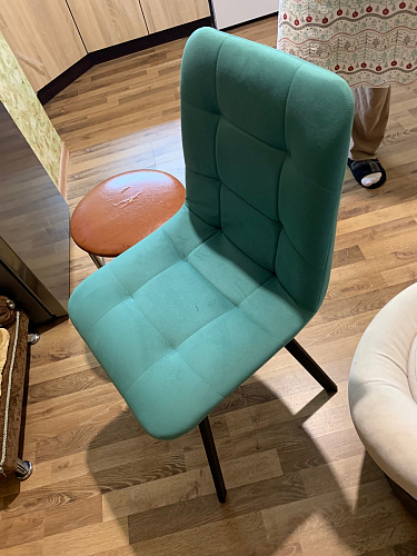 Комплект стульев Чилли 2 шт бежевый / черный фото покупателя 185