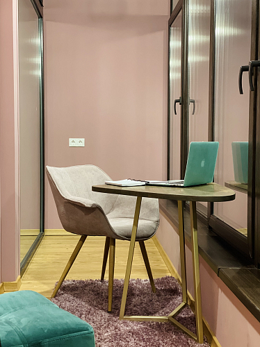 Стул Сорренто с подлокотниками розовый фото покупателя 1